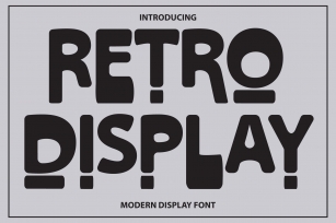 Retro Display Font Download