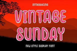 Vintage Sunday Font Download