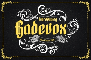 Gadevox Font Download