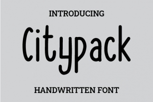 Citypack Font Download