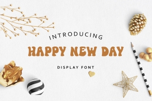 Happy New Day Font Download