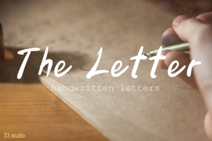 The Letter Font Download
