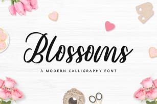 Spring Calligraphy Font Download
