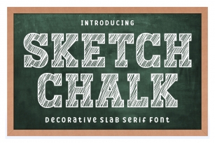 Sketch Chalk Font Download