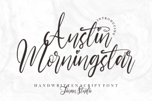 Austin Morningstar Font Download