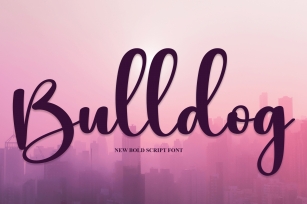 Bulldog Font Download