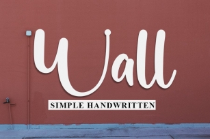 Wall Font Download