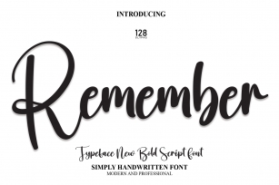 Remember Font Download