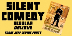 Silent Comedy JNL Font Download