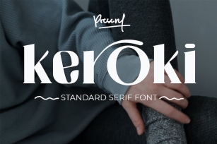 Keroki - Decorative Serif Font Font Download