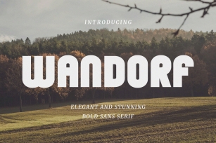 Wandorf Font Download