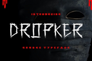 Dropker font Font Download