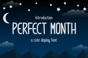 Perfect Month Font Download