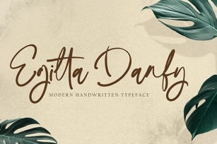 Egitta Danfy Font Download