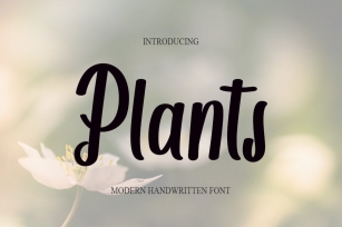 Plants Font Download