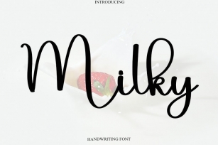 Milky Font Download