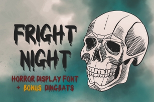 Fright Night Font Download