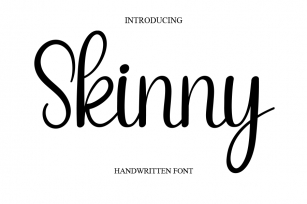 Skinny Font Download