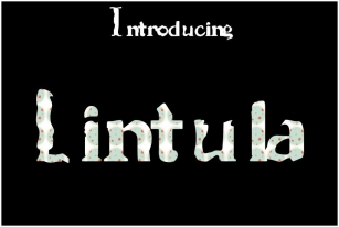 Lintula Font Download