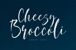Cheesy Broccoli Font Download