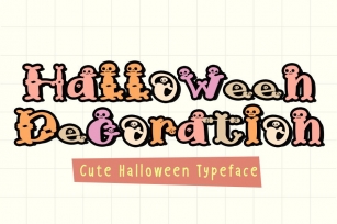 Halloween Decoration Font Download