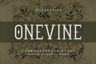 Onevine Font Font Download