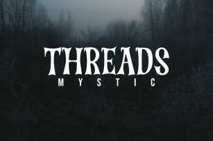 Treads Mystic - Display Font Font Download