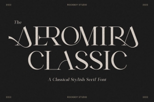 Aeromira Classic Font Download