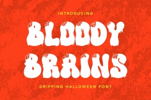 Bloody Brains Font Download