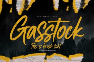 Gasstock Font Download