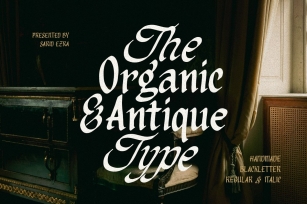 Organic Antique Font Download