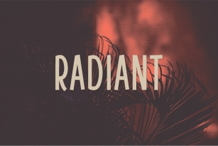 Radiant Font Download