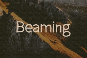 Beaming Font Download