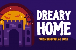 Dreary Home Font Download