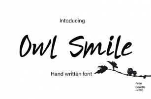 Owl Smile Font Download