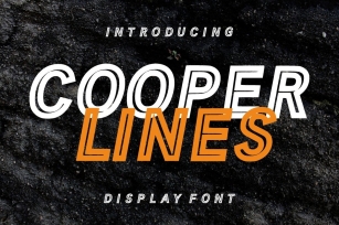 Cooper Lines Font Download