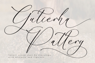 Gutierha Pattery Font Download