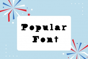 Popular Font Download