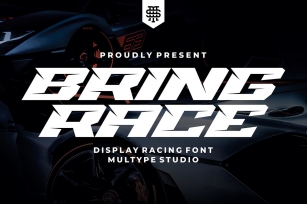 Bring Race Racing Font Download