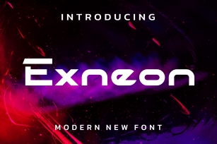 Exneon Font Download