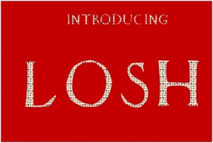 Losh Font Download