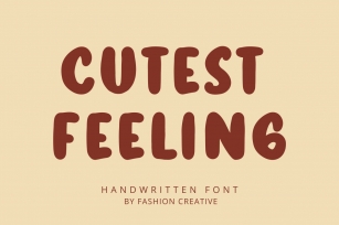 Cutest Feeling Font Download