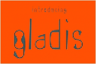 Gladis Font Download