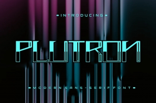 Plutron Font Download