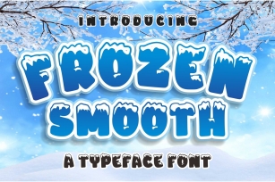 Frozen Smooth Font Download