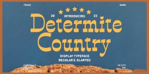 Determite Country Font Download