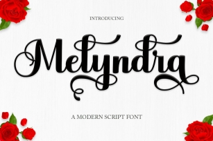 Melyndra Script Font Download
