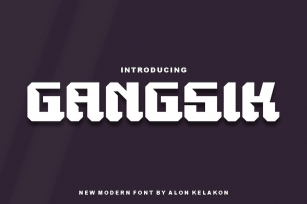 Gangsik Font Download