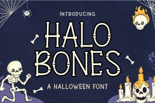 Halo Bones Font Download
