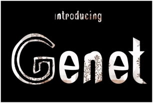 Genet Font Download
